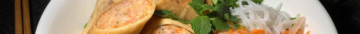 B2. Grilled Pork & Spring Roll with Vermicelli / Bún Thịt Nướng Chả Gio