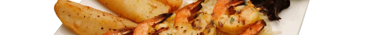 1 Brochette crevettes / 1 Shrimp Skewer