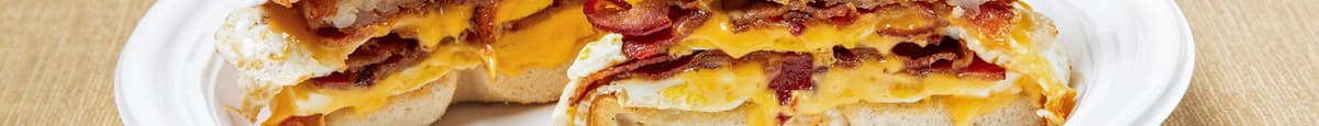 Egg & Cheese with Bacon