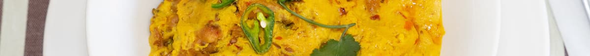  Curry Pakoda (Chick Pea Flour +Onion Bhaji Curry)