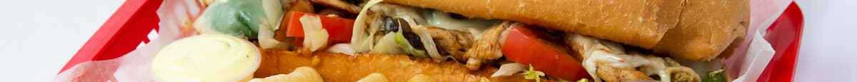 #1. Chicken Sandwich with Fries