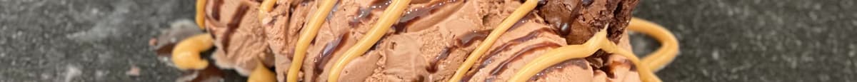 Chocolate Peanut Butter Brownie