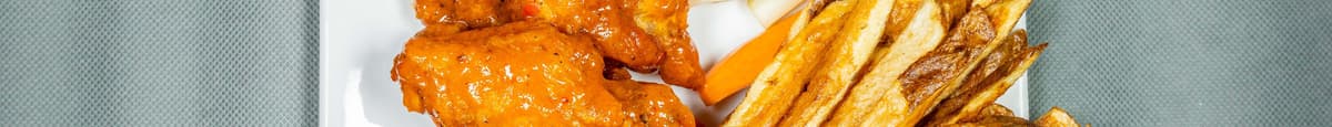 Jumbo Wings Cooked to Perfection