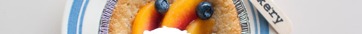 Mini Peach & Blueberry Cobbler