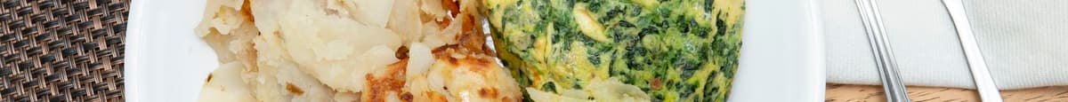 Spinach & Feta Cheese Omelette