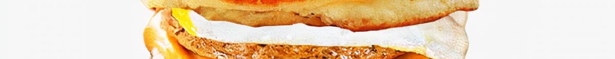 Sausage, Egg & Cheese Pancake Sandwich