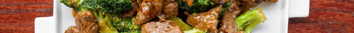 9. Beef or Chicken with Broccoli (Combo)