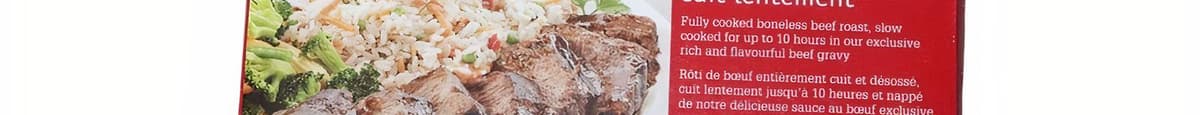 Rôti de bœuf braisé (cuit lentement) / Braised Beef Roast (Slow Cooked)