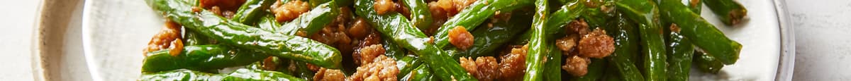 Green Bean with Minced Pork & Dried Shrimp