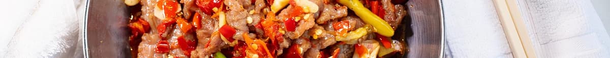 Spicy Boiled Beef / 水煮牛肉