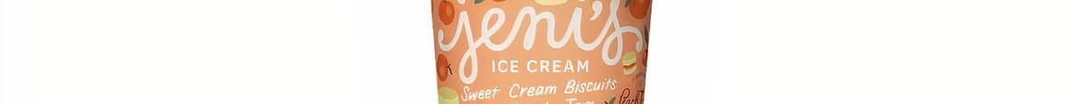 Jeni's Sweet Cream Biscuits with Peach Jam Ice Cream (16 oz)