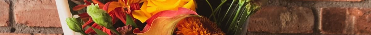 mixed seasonal bouquet/arrangement