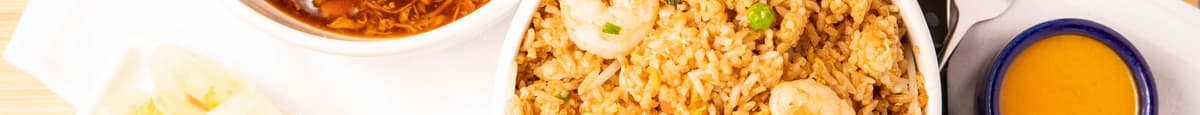 Big shrimp fried rice