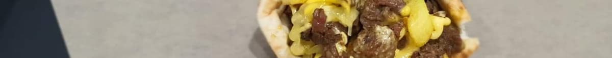 Highway's Philly Cheese Steak Wrap (Halal)