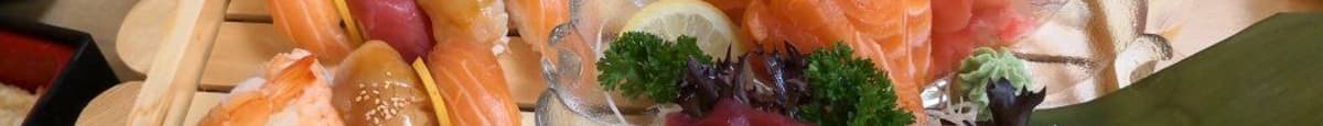 9. Soft Shell Crab Roll & Sashimi
