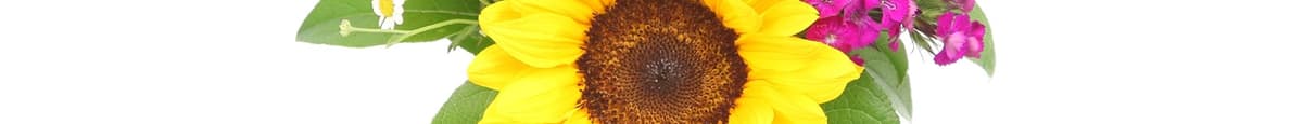 Sunflower Mason Jar Arrangement 