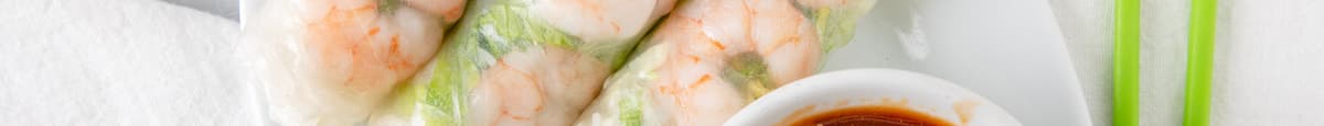 2. Goi Cuon Tom (Salad Rolls) - 3 Pcs