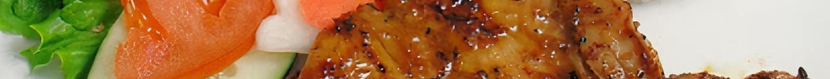 20. Cơm Gà Nướng - Grilled Chicken on Steam Rice