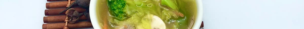 Bean Curd & Vegetable Soup