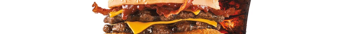 Double Western Bacon Cheeseburger Combo