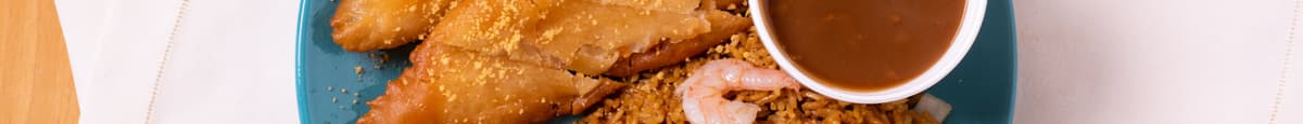 15. Almond Boneless Chicken Dinner Combo
