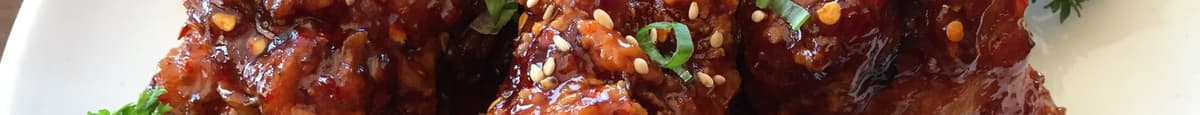 Korean Fried Spicy Chicken Wings (8)