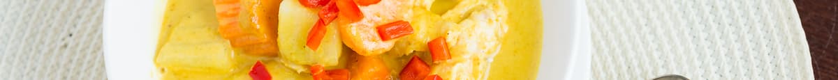 Yellow Curry (Gaeng Garee) Chicken/Vegi/Tofu