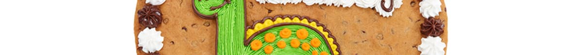 Dinosaur Birthday Cookie Cake (B1005)