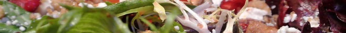 Raspberry Walnut Gorgonzola Salad