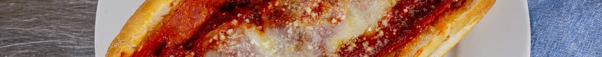 Meatball Parmesan Sub (Whole)