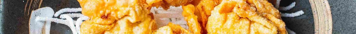 A12. Deep Fried Chicken and Prawn Wonton ( 6pc )
