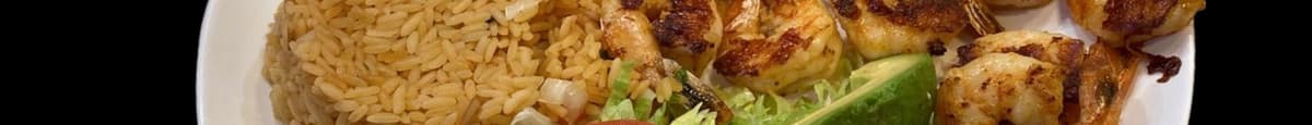 Camarón à la Plancha / Grilled Shrimp