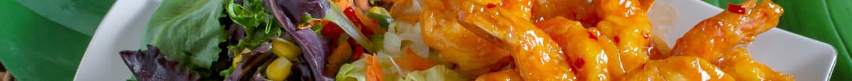 Sweet Chilli Shrimp Salad