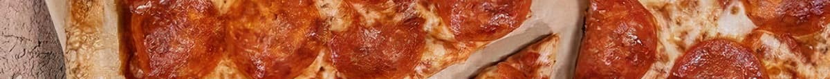 NY Style Hand Stretched Thin Crust Pepperoni Pizza (18" XL)