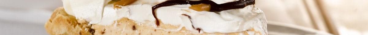 Peanut Butter Silk Pie, slice