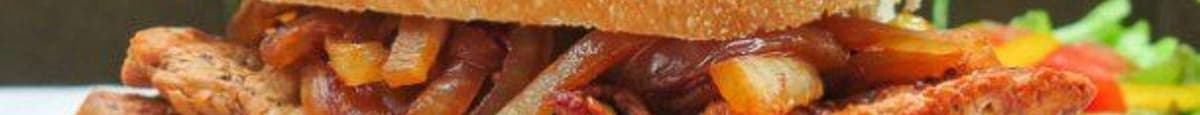 Pork Cutlet ( Bifana) Sandwich