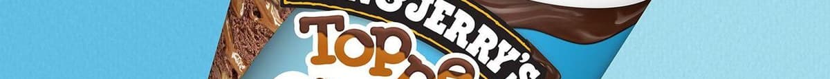 Ben & Jerry’s  Topped Chocolate Caramel Cookie Dough 438ml
