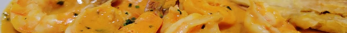 Camarones Al Ajillo / Shrimp in Garlic Sauce