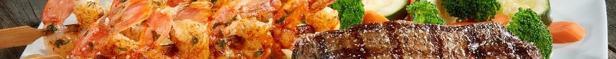 Steak & Grilled Shrimp Skewers 