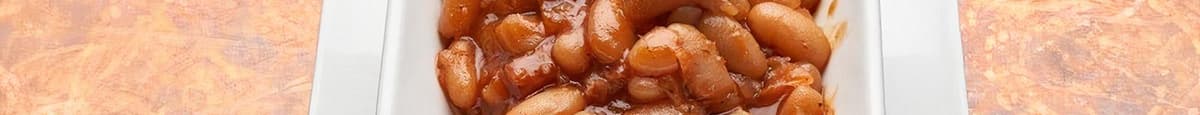 SPICY MAPLE BACON BAKED BEANS