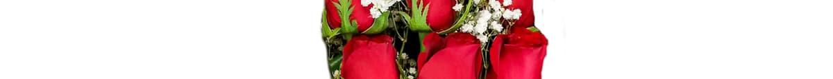 Dozen Red Longstem Roses Gift Boxed