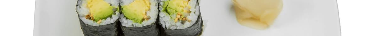 Avocado Maki (6 Stück, vegetarisch)