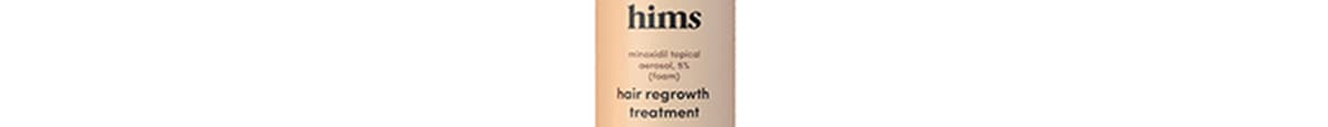 hims minoxidil 5% foam - extra strength topical hair regrowth solution for men (2 oz)