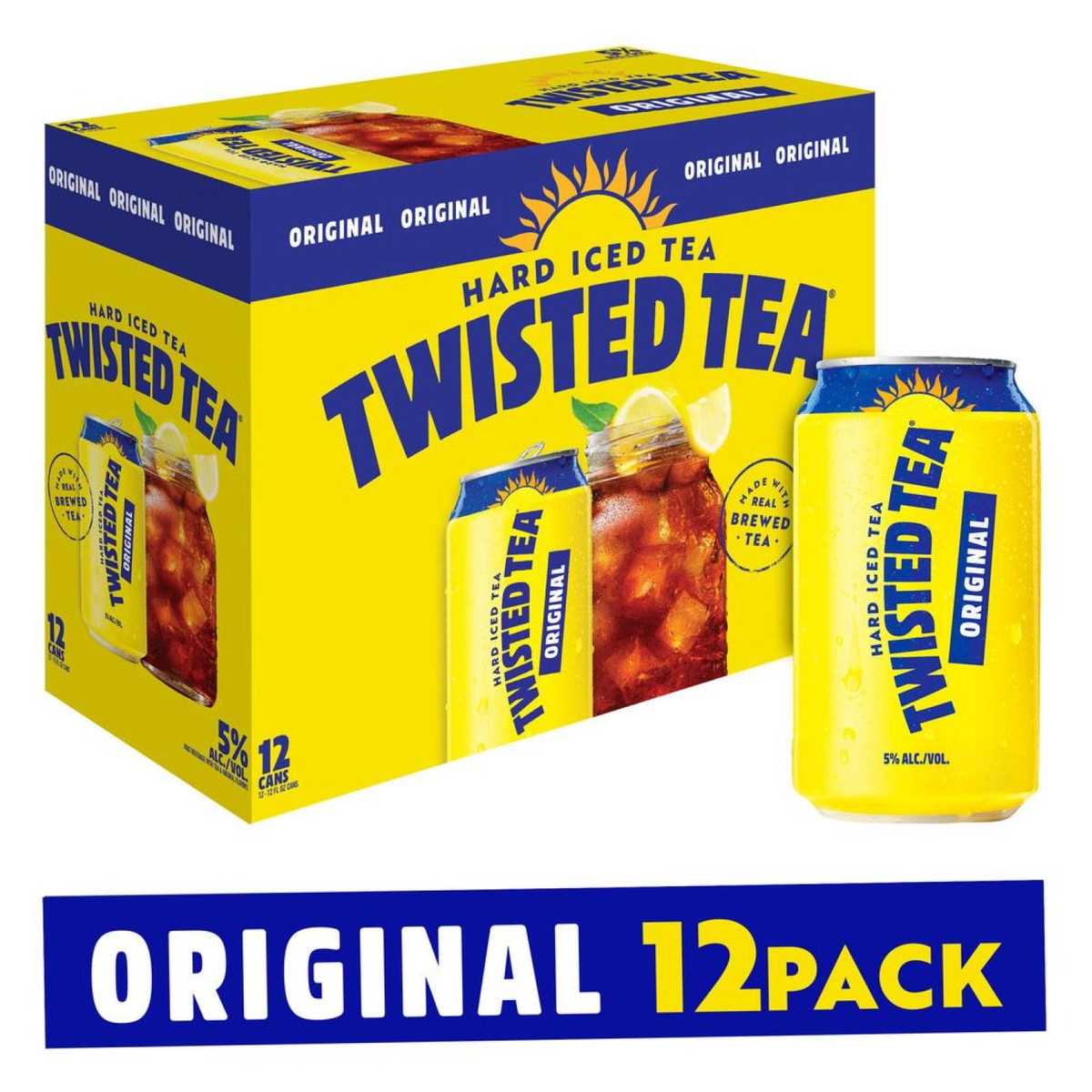 Nude Pack Hard Ice Tea Mixer Cans (12 oz x 12 ct) | Delivery Near Me -  Doordash