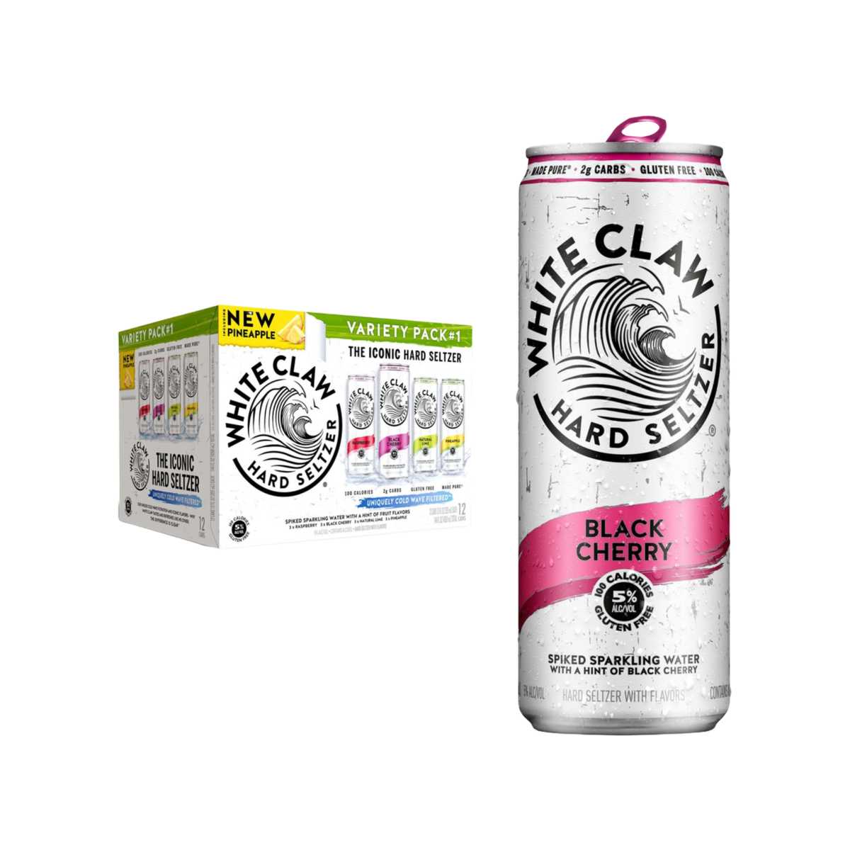 Nude Hard Seltzer Mixer Pack Can (12 oz x 12 ct) | Delivery Near Me -  Doordash