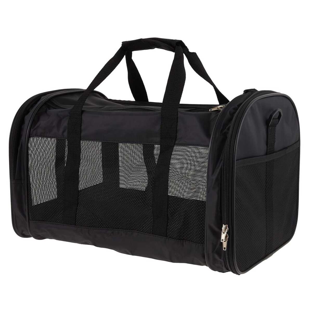 Whisker city soft hot sale sided cat carrier