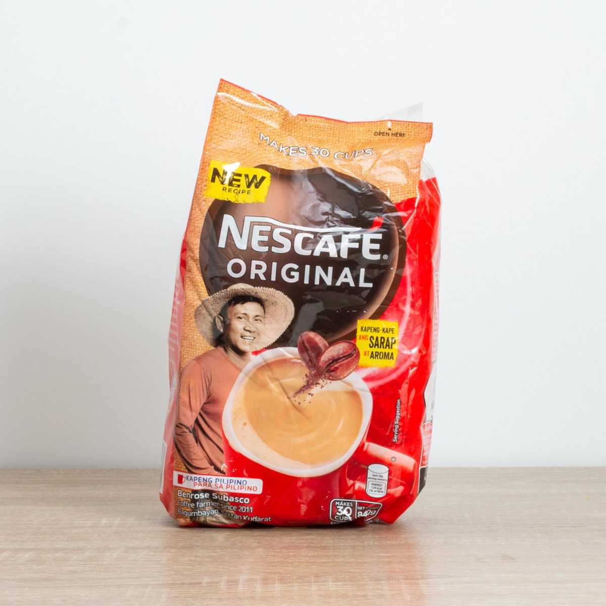 Nescafe - Original Coffee Mix - Kapeng Pilipino - 30 Pack Sachet