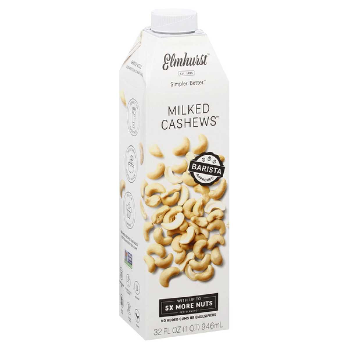 Forager Project Organic Dairy-Free Cashewmilk Bottle (48 oz) | Delivery  Near Me - Doordash