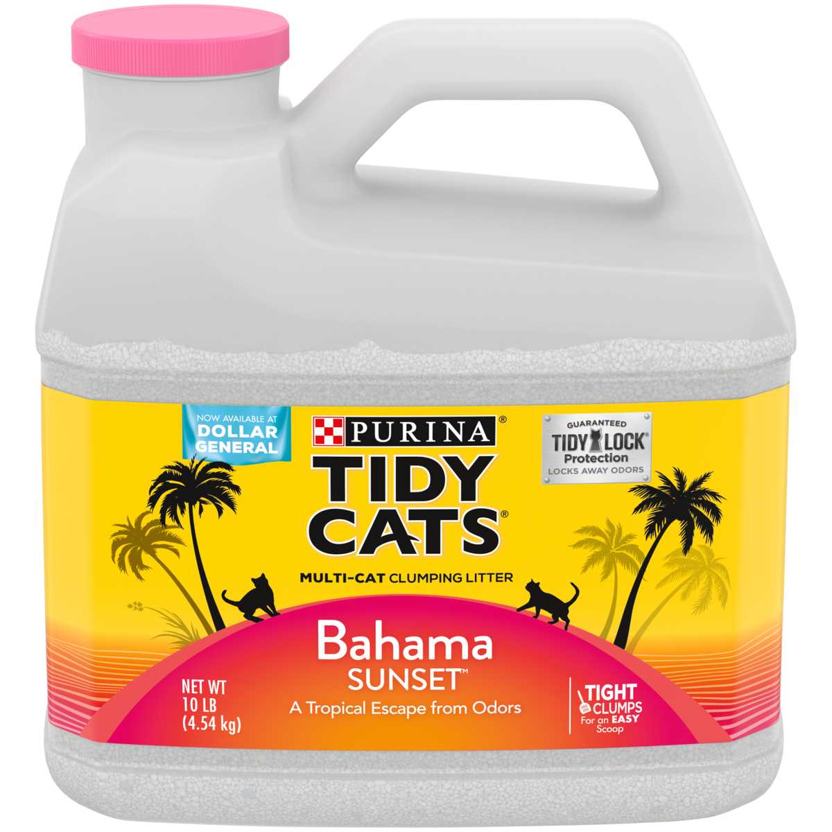 Tidy Cats Bahama Sunset Multi Cat Clumping Cat Litter 10 lb Delivery Near Me Doordash