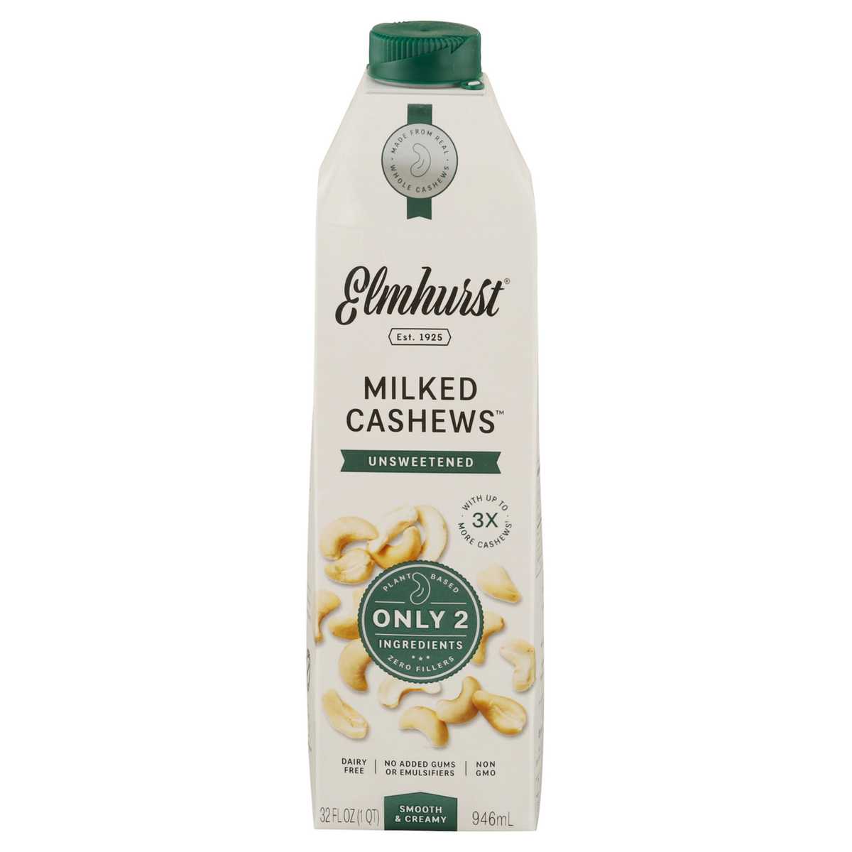 Forager Project Organic Dairy-Free Cashewmilk Bottle (48 oz) | Delivery  Near Me - Doordash